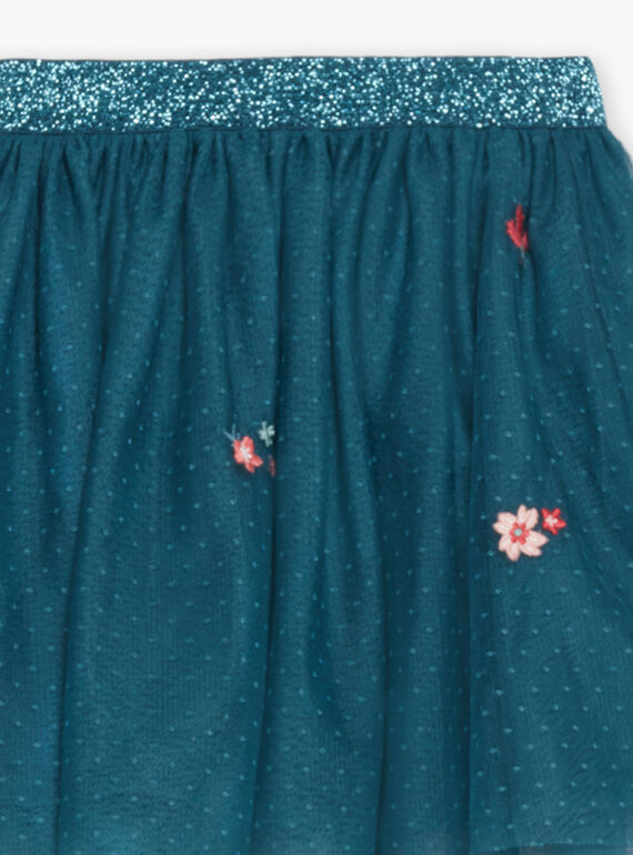 Gonna a tutù con ricami fiori DUIJUPETTE / 22H2PFZ1JUPG633