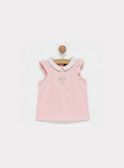 Peach Baby blouse NASOPHIE / 18E1BFL1BRA311