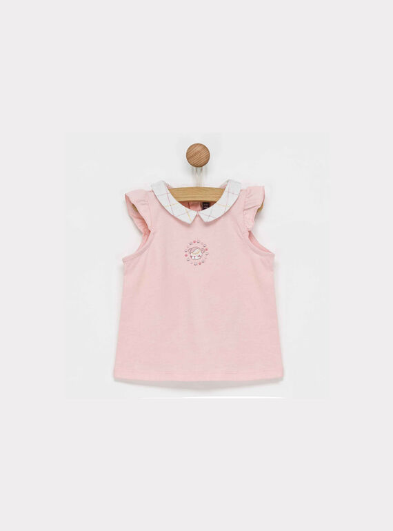 Peach Baby blouse NASOPHIE / 18E1BFL1BRA311