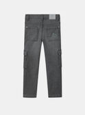 Jeans Cargo Grigi LADIMAGE / 24H3PGQ1JEAK004