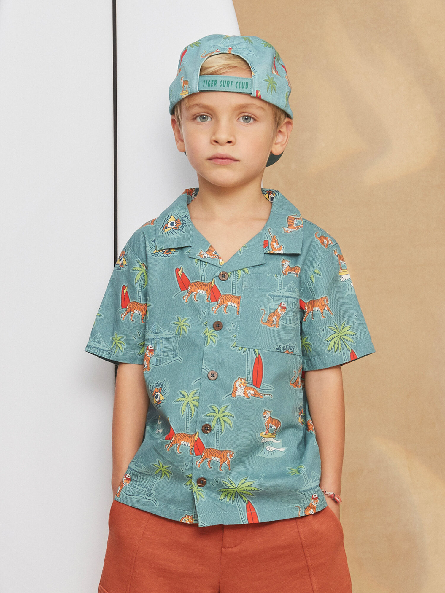 Collezione Camicie Hawaiane New Collection Exclusive prints Children s fashion from 0 to 11 years old Sergent Major