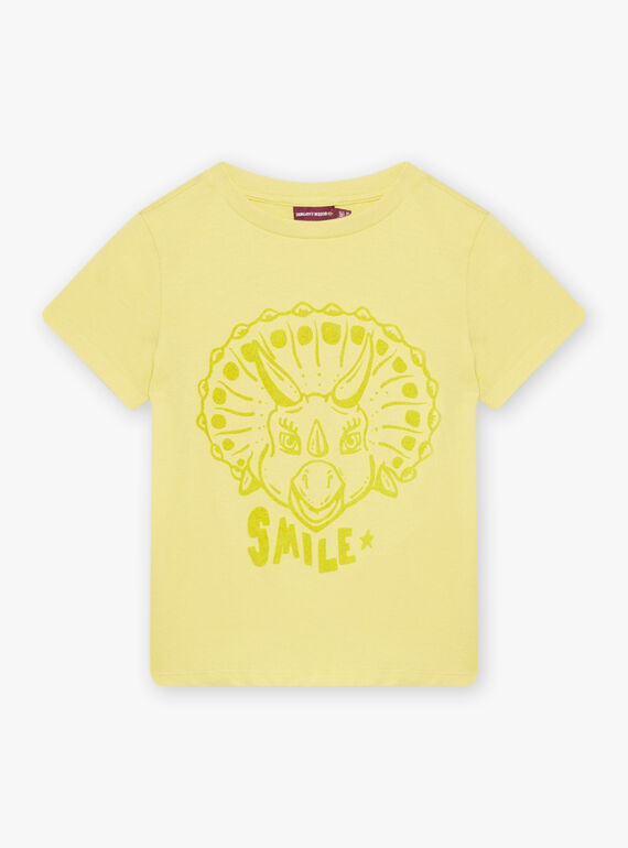 Yellow T-SHIRT CAZOTAGE1 / 22E3PGF3TMCB104