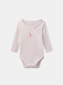 Clear pink BODYSUIT MOLLIE / 25E0NF12BOD321