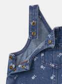 Scamiciato in denim a fiori MABERTILLE / 25E1BF71CHSK005