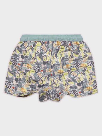 Shorts mare con stampa giungla neonato TIBASTIEN / 20E4BGI1MAI001