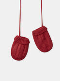 Dark orange GLOVES & MITTENS LIOCTAVIA / 24H4BF71GAN410