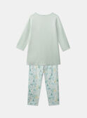 Camicia da notte in ciniglia con coniglio LUIMIETTE / 24H5PF32CHNG632