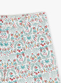 Shorts in jeans con stampa a fiori bambina CUISHOETTE / 22E2PFJ1SHO632