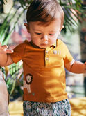 Polo in jersey gialla neonata CAKOBE / 22E1BG91POLB114