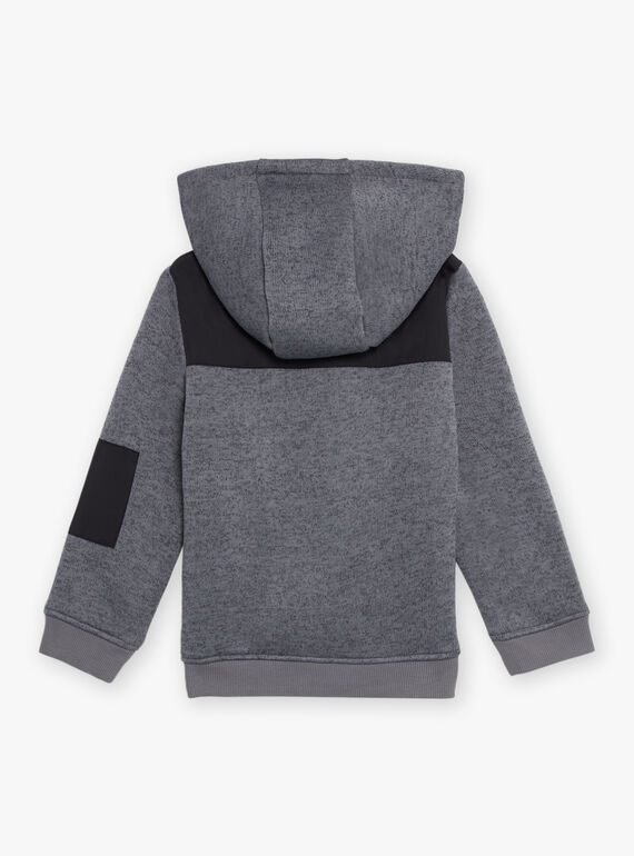 Cardigan con cappuccio e motivo razzo DUPOLAGE / 22H3PGZ1SWEJ908
