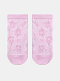 Calze rosa con motivo fiore KAJOURETTE / 24E4PF32SOQ318