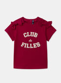 Red TEE SHIRT SS NESORETTE / 25H2PFK1TMCF510