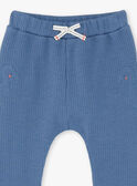 Pantaloni blu genziana neonato ZAEDDY / 21E1BGB1PANC230