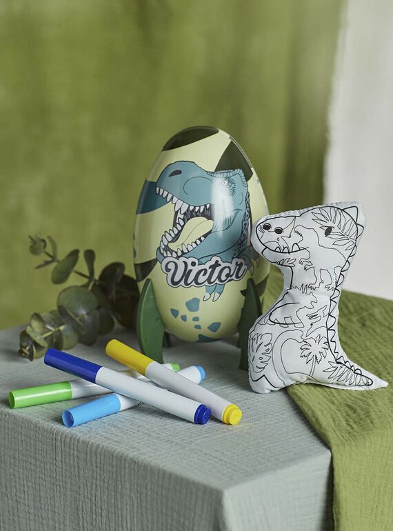 Easter egg colour-your-own dino soft toy SMATI0014VICTOR / 22E4PGX1JOU099