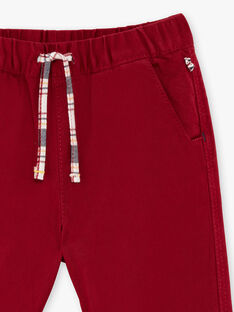 Pantaloni rossi neonato BAFAEL / 21H1BG52PAN503