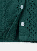 Green BLOUSE LALYDIA / 24H1BFO1CHEG618