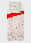 Parure da letto natalizia rossa con federa quadrata SACOUETTE / 19HZENS1PLC511