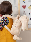 Zaino coniglio beige BAERIKA / 21H4BF51BESA011