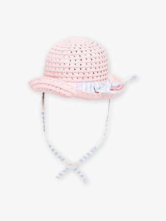 Cappello rosa chiaro neonata CANATACHA / 22E4BFK1CHA307