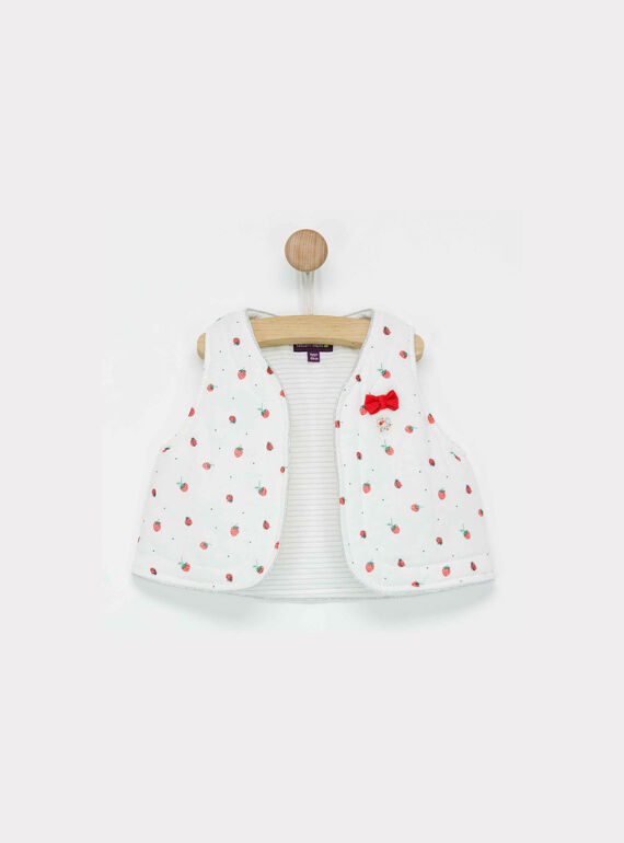 Off white Sleeveless Jacket NADRIENNE / 18E1BF81GSM001