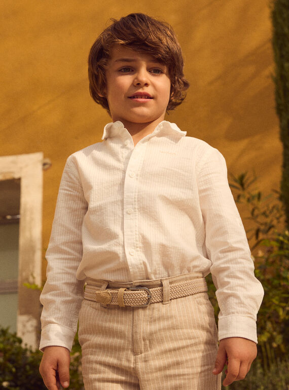 Camicia bianca MRECHEMAGE / 25E3PGL2CHM632