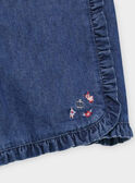 Shorts blu jeans RABELETTE / 19E2PF41SHO704