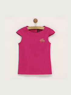 T-shirt maniche corte rosa RUFAPETTE 6 / 19E2PFQ2TMCD302