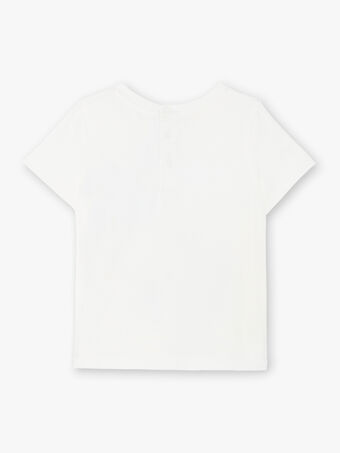 T-shirt ecrù neonato ZAMOMO / 21E1BGO1TMC001