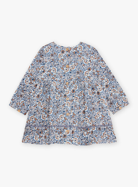 Abito con stampa a fiori in twill DARENATA / 22H1BFY2ROBC206