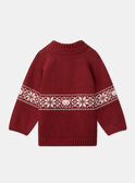 Maglia jacquard con animali e fiocchi di neve LASIXON / 24H1BGR1PUL501