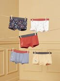 Set di 5 boxer Espace LUIMAINAGE / 24H5PG51BOX070