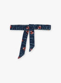 Gonna in jeans con motivi ricamati bambina CAJETTE / 22E2PF71JUPP274