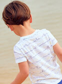 T-shirt bianca bambino COARAGE / 22E3PGN2TMC000