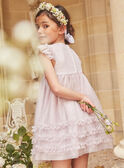 Abito in tulle lilla KREVETTE / 24E2PFL2ROB320