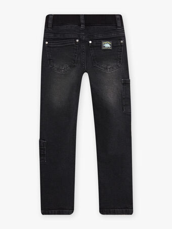 Jeans grigi con tasche bambino CATOFAGE / 22E3PGB1JEAK004