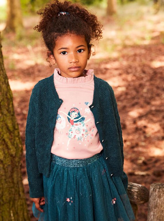 Cardigan in maglia fantasia DUICAETTE / 22H2PFZ1CARG633