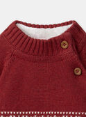 Maglia jacquard con animali e fiocchi di neve LASIXON / 24H1BGR1PUL501
