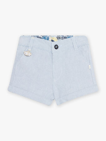 Shorts in cambri chiari neonato CARODRIGUE / 22E1BGK1SHOP265