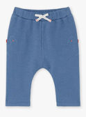 Pantaloni blu genziana neonato ZAEDDY / 21E1BGB1PANC230