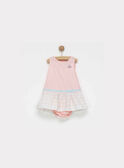 Peach Chasuble dress NASAMIRA / 18E1BFL2CHS311