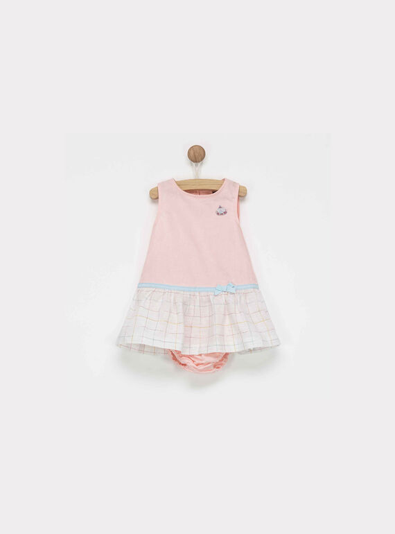 Peach Chasuble dress NASAMIRA / 18E1BFL2CHS311