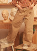 Pantaloni ampi con ricami  LIPAETTE / 24H2PFK2PAN803