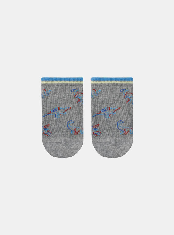 Calze jacquard dinosauro KLABAGE / 24E4PGN1SOQ943
