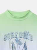 T-shirt da bagno UPF 50+ sfumata MRUTISHAGE / 25E4PGC5TUV000