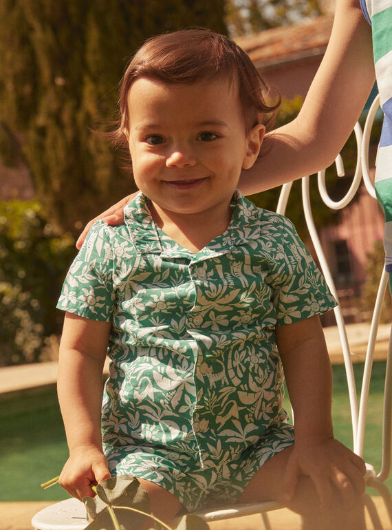 Camicia verde LABART / 24H1BGI3CHMG624