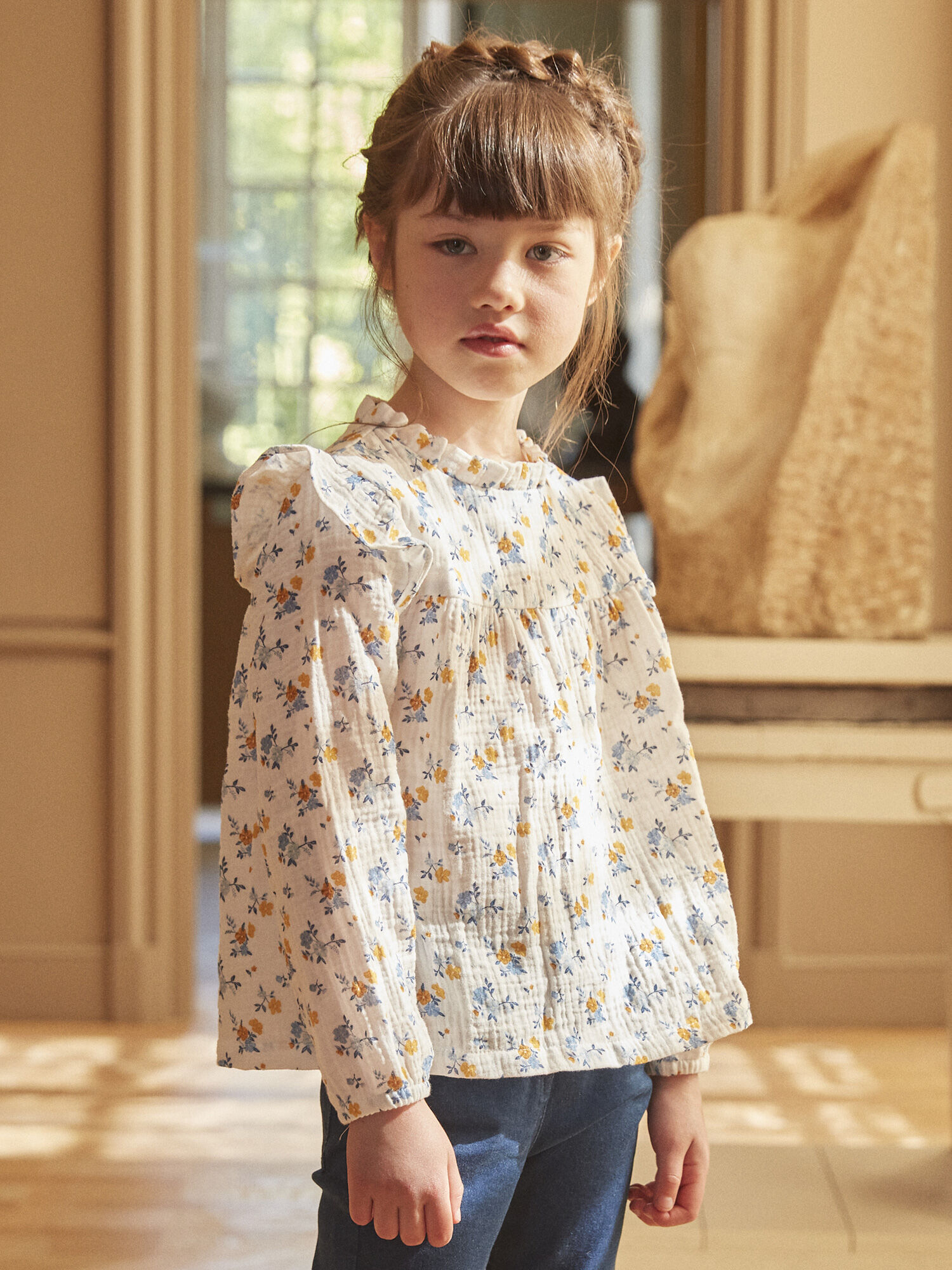 Blusa fiori sale