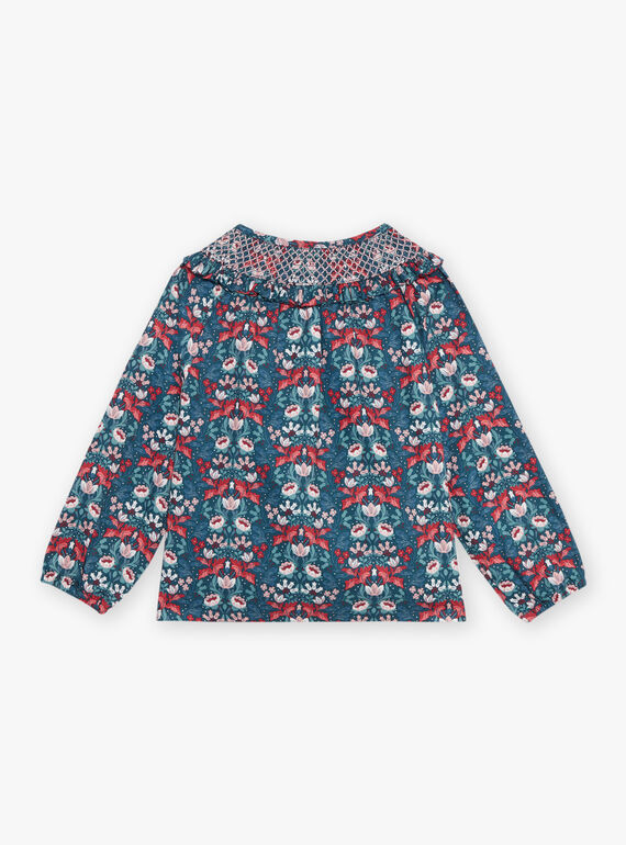 Blusa verde a fiori DUIBLETTE / 22H2PFZ1CHEG633