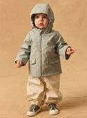 Green RAINCOAT MILOUIS / 25E1BG31IMP631