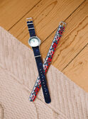 Green wrist watch with 2 straps SMAAC0002 / 21J7GG21MON099