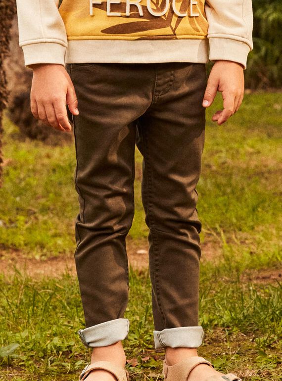 Pantaloni regolari kaki FRICRIAGE2 / 23E3PG82PAN604